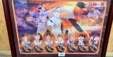 NOLAN RYAN 7 NO HITTER SIGNED BY ALL 7 CATCHERS