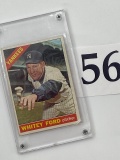 1966 WHITEY FORD CARD #160