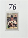 1989 FLEER NOLAN RYAN SIGNED CARD #368