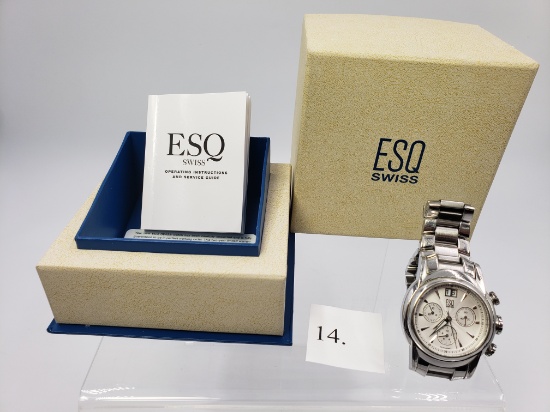 MEN'S ESQ SWISS WATCH