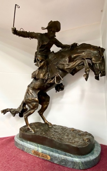 "BRONCO BUSTER" BY FREDERIC REMINGTON