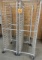 4 THUNDER GROUP 6' ALUMINUM ROLLING RACKS