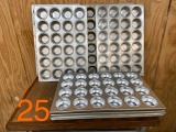 LARGE LOT OF MUFFIN PANS