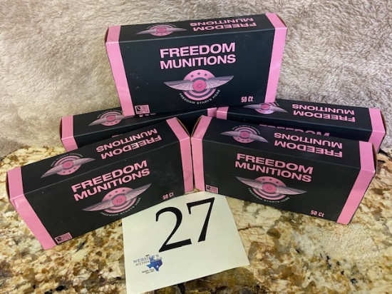 (5) BOXES FREEDOM MUNITIONS .45 AUTO