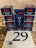 (10) BOXES CCI .22LR