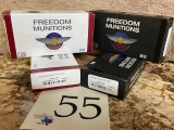 (4) BOXES FREEDOM MUNITIONS .45 AUTO