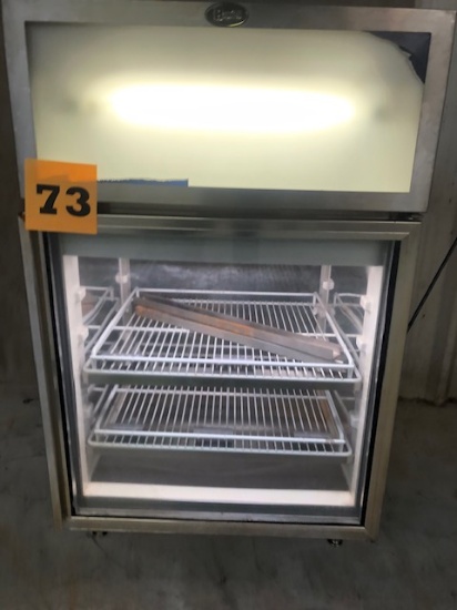 Randell 40024 Countertop Pass Through Display Refrigerator