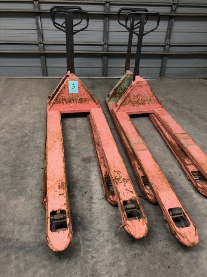 LOT OF PALLET JACKS - 4