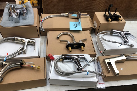 LOT OF NEW SINK FAUCETS