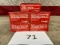 (5) BOXES .38 SUPER AUTO +P AMMO    250 ROUNDS TOTAL