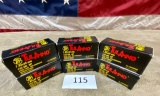 (6) BOXES TIL AMMO 7.62 X 39 AMMO