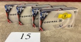 (4) BOXES FEDERAL .270WIN AMMO   80 ROUNDS TOTAL