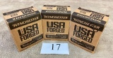 (3) BOXES WINCHESTER 9MM LUGER AMMO   450 ROUNDS TOTAL
