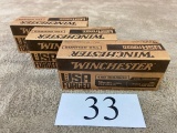 (3) BOXES WINCHESTER 9MM LUGER AMMO