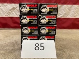 (10) BOXES WOLF 9MM LUGER AMMO