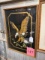 FRAMED GOLD EAGLE ARTWORK