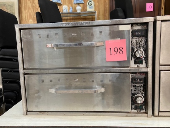 HATCO DOUBLE WARMING DRAWER