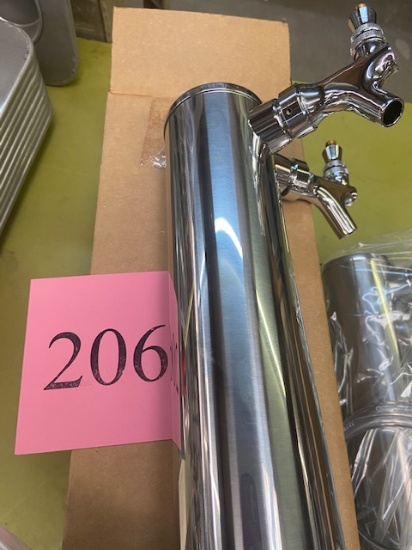 (2) MICRO MATIC 3" DUAL BEER HEAD