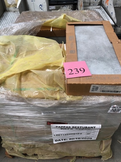 LOT OF 438 SQ.FT. LINDELL PORCELAIN TILE