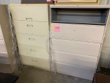 3PC METAL LATERAL FILE CABINETS