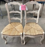 PAIR OF CHAIRS