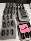 LOT OF ULTRA FRYER BURNER SHEILDS