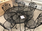 OUTDOOR PATIO TABLE WITH CHAIRS