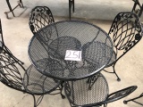 OUTDOOR PATIO TABLE WITH CHAIRS