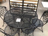 OUTDOOR PATIO TABLE WITH CHAIRS