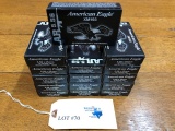(15) BOXES AMERICAN EAGLE 5.56X45MM