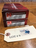 (2 ) BOXES HORNADY 338 WIN MAG SUPER