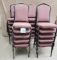 SET OF 20 STACKING CHAIRS