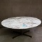 MARBLE TOP COFFEE TABLE