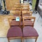 LOT OF 10 DINING CHAIRS