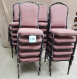 SET OF 20 STACKING CHAIRS