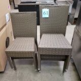 SET OF 5 PATIO CHAIRS