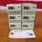 (6) BOXES ZQ AMMUNITION 7.62 X 51MM NATO 147 GRAIN 120 TOTAL ROUNDS
