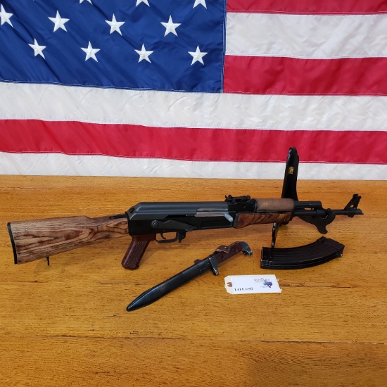 CENTURY ARMS MODEL 1960 7.62 X 39MM WITH BAYONET AND MAGAZINE