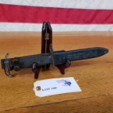 US MILITARY STAMPED USM7 BAYONET WITH SCABBARD