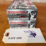 (2) BOXES WINCHESTER XP 308 WIN