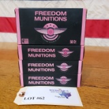 (4) BOXES FREEDOM MUNITIONS 380 AUTO