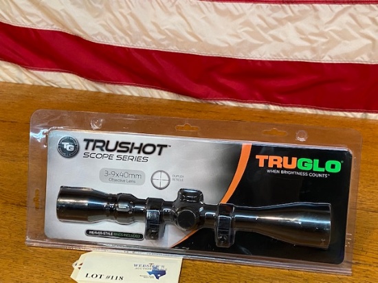 TRUSHOT 3-9X40MM TRUGLO SCOPE
