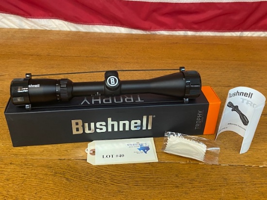 BUSHNELL TROPHY 3-9 X 40MM SCOPE