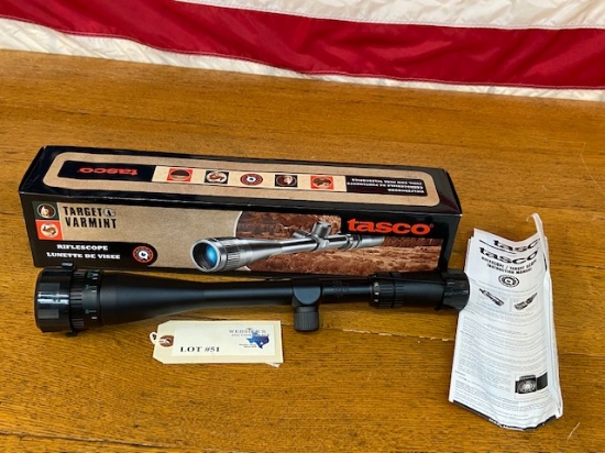 TASCO TARGET VARMINT 6-24X42MM SCOPE