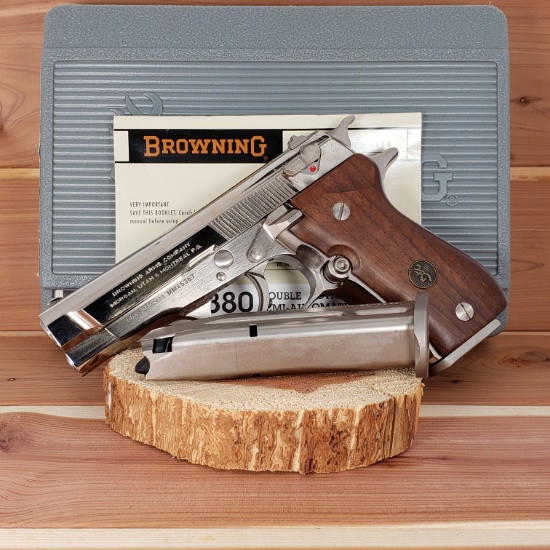BROWNING BDA 380CAL PISTOL WITH CASE