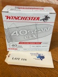 (1) RANGE PACK WINCHESTER 40S&W 165GR FMJ *200 ROUNDS