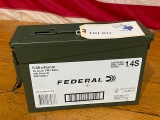 (1) CAN FEDERAL 5.56 X 45MM 55GR FMJ BALL *400 ROUNDS