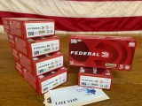 (6) BOXES FEDERAL 9MM LUGER 115GR *300 ROUNDS