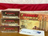 (4) BOXES BARNES VOR-TX 270 WIN 130GR *80 ROUNDS