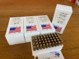 (4) BOXES 30CAL M-1 CARBINE 110GR FMJ *200 ROUNDS